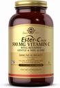 Solgar Ester-C Plus 500 mg Vitamin C (Ascorbate Complex) - 250 Vegetable Capsules - Gentle & Non Acidic - Antioxidant & Immune Support - Non GMO, Vegan, Gluten Free, Kosher - 250 Servings