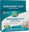 Nature's Way Garlinase 5000, Garlic Extract, Supports Heart Health*, Odorless Garlic Supplements, Vegan, 100 Tablets