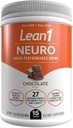 Lean1 Neuro Chocolate, Mental Energy Drink, 15 Serving tub by Nutrition53