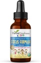 Focus and Attention Supplements 1oz - Focus Supplements with Ashwagandha for Kids & Natural Moringa Extract for a Serene and Genius Mind - Non-GMO Focus Vitamins for Kids - Made in USA
