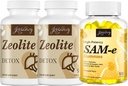 SAM-e Gummies with L-Tyrosine + Zeolite Detox Capsules