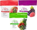 JuicePlus+ Fruit, Vegetable & Berry Blend Soft Chews (Chewables) - 30 Plant-Based Ingredients! Vegan Gummies for Kids & Adults - Gluten-Free, Non-GMO, No HFCS - Prepacked 3 pouches (30 Chews Each)