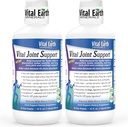 Vital Earth Liquid Joint Support Supplement 2-Pack – Glucosamine, Chondroitin, MSM Plus Hyaluronic Acid, Boswellia & Fulvic Acid (70+ Trace Minerals), 32 Oz Ea