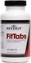 Beverly International Fit Tabs Daily Multi-Vitamin/Mineral with Iron Peptonate,120 Tablets. (30 Servings) Notice The Difference. Don’t Miss Out on The Healthy Benefits. Your Mind & Body is Priority.