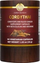 Cordyceps Extract and Black Ginger Supplement 60 Capsules