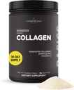 Livingood Daily Unflavored Collagen Powder for Women & Men, Hydrolyzed Collagen Peptides Powder with Vitamin C, Protein with 20 Amino Acids, Type I & III, Grass Fed, Keto, Paleo, Gluten Free, 30 Srvgs