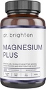 Dr. Brighten Magnesium Plus (as Magnesium Bi-glyncinate) - Beneficial in Maintaining a Healthy Mood, Sleep, Hormone Balance and Reducing Symptoms of PMS and Menstrual Cramps