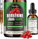 Berberine HCL Liquid Drops - 1500 mg Berberine Supplement with Ceylon Cinnamon, Chromium, Turmeric, Niacinamide - Supports Metabolism and Immune System, Gut Health - 2 FL Oz Vegan