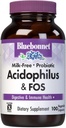 BlueBonnet Probiotic Acidophilus Plus FOS Vegetarian Capsules, 100 Count Refrigeration Required between 36° F and 46° F.