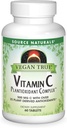 SOURCE NATURALS Vegan True Vitamin C Plantioxidant Complex Tablet, 60 Count
