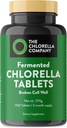 Fermented Chlorella Tablets, 1350 Tablets (3 Month Supply) Broken Cell Wall for Nutrient Absorption, Vegan Superfood for Detox & Wellness, Algae Supplement, Non-GMO