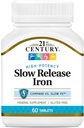 21st Century Slow Release Iron Tablets - 60 ct, Pack of 5 - Packaging May Vary