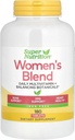 SuperNutrition Women's Blend Multi-Vitamin, Iron-Free, 180 Tablets