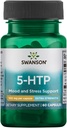 Swanson Extra Strength 5-HTP - Natural Sleep Support Supplement for Adults - Promotes Emotional Wellbeing & Mood Support with Natural Ingredients - (60 Capsules, 100mg Each)