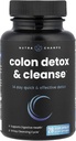 NutraChamps Colon Cleanse & Detox for Weight Loss [14 Day Quick Cleanser] Safe & Effective Formula with Probiotic & Digestive Enzymes for Constipation Relief