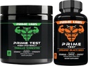 Prime Labs Tribulus Terrestris (120 ct) + Organic Black Maca (60 ct)