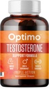 Testosterone Booster Supplement for Men & Women 9 Key Ingredients Tongkat Ali, Tribulus, Fenugreek, Ashwagandha, Maca, Boron, Zinc, VIT D, DAA - 90 Capsules
