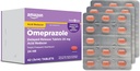 Amazon Basic Care Omeprazole Delayed Release Tablets 20 mg, Treats Frequent Heartburn, Acid Reducer, Heartburn Medicine, 42 Count (Pack of 1) (Packaging may vary)