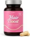 18-in-1 Hair Growth Supplement | Collagen, Hyaluronic Acid, Nettle, Silica, Biotin, Grape Seed Extract, Bamboo | Stronger, Thicker, Longer Hair – Supports Hair Volume, Shine, Scalp & Nail Health