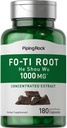 Piping Rock Fo-Ti Root Extract 1000 mg | 180 Capsules | He Shou Wu | Concentrated Herbal Supplement | Non-GMO, Gluten Free