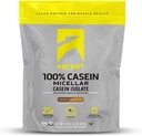 Ascent Casein Protein Powder - 25g Micellar Casein Powder with Zero Artificial Flavors & Sweeteners, Gluten Free, No Added Sugar, 4.9g BCAA, 2.2g Leucine - Chocolate Peanut Butter, 2 Pounds
