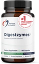 Designs for Health Digestzymes - Digestive Enzymes + Betaine Hydrochloride for Gas & Bloating Relief - Pepsin, Ox Bile, Lactase Enzyme & Lipase Enzymes for Digestion (180 Capsules)