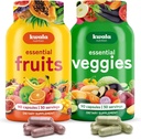 Fruit and Veggies Supplement - 180 Capsules Total - Non GMO, Soy Free (Pack of 2)