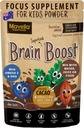Focus Supplement for Kids Brain Boost - Omega-3 DHA Flaxseed Natural & Attention Supplement for Kids with Attention Challenge Support Focus Vitamins 8.82oz (250g)