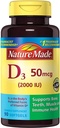 Nature Made Vitamin D3 2000 IU Liquid Softgels 90 ea (Pack of 3)