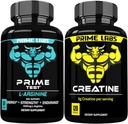 Prime Labs L Arginine (60 ct) + Creatine Capsules (120 ct)