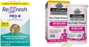 Rephresh Pro-B Probiotic Supplement for Women, 30 Oral Capsules & Garden of Life, Dr. Formulated Women's Probiotics Once Daily, 16 Strains, 50 Billion, 30 Capsules