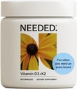 Needed. Expertly-Formulated Prenatal Vitamin D3/K2 | for Fertility, Pregnancy Breastfeeding, and Postpartum, Healthy Immunity and Bone Development, Supports Breast Milk Vitamin D Levels | 60 Capsules