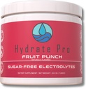 Clinical-Grade Electrolyte Powder | 1000mg High-Sodium Formula | POTS & Dysautonomia Support | Sugar-Free | 45 Servings (Fruit Punch)