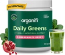 Organifi Daily Greens - Everyday Nutrition and Support - Greens Powder for Energy, Digestion, and Immunity, 30 Servings