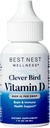 Best Nest Wellness Vitamin D Drops- Liquid Vitamin D3 Supplement, Vitamin D3 Liquid Drops for Adults & Kids, Non-GMO VIT D Drops, Vitamin D Liquid Drops, 2000 IU per Serving (One Drop) 1oz