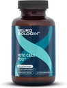 Neurobiologix Mito Cell PQQ Energy & Focus Supplement with CoQ10, Vitamin C, NADH, Acetyl L Carnitine & Antioxidants for Cellular Health & Mitochondrial Support, Promotes Overall Wellness, 90 Capsules