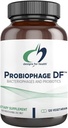 Designs for Health Probiophage DF - Bacteriophage Prebiotic + Probiotic Supplement - Probiotics for Digestion + Immune Support - Dairy Free Pre and Pro Biotics in Delayed Release Capsules (120 Count)