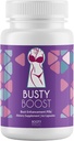 Busty Boost Breast Enhancement Pills - Enhancement & Enlargement Pills for Bigger Boobs & Growth. Natural Fenugreek, Saw Palmetto & Maca Formula. Fuller, Firmer Breasts in 1-2 Months – Made in USA