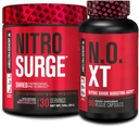 Jacked Factory Nitrosurge Shred Thermogenic Pre-Workout in Watermelon & N.O. XT Nitric Oxide Booster for Men & Women