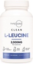 Type Zero L-Leucine Capsules (2000mg per Serving) 120 Capsules - 30 Servings