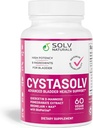 CYSTASOLV Bladder Comfort Formula - Supports Healthy Inflammatory & Histamine Response - Bladder Support for Women & Men - 60 Vegan Capsules