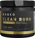 Kaged Organic Greens Elite | Superfood and Greens Powder with Apple Cider Vinegar, Adaptogen, Prebiotics, Vitamins & Minerals | Lemon | 30 Servings