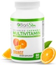 BariSlim Advanced Chewable Bariatric Multivitamin Tablets - Bariatric Vitamin and Supplement for Post Bariatric Surgery Including Gastric Bypass and Gastric Sleeve | Orange (60 Count)