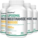 Orgabay Liposomal Nicotinamide Riboside 2000 MG with TMG and Pterostilbene, Boosting NAD+, Support Healthy Aging, 240 Count