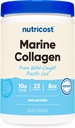 Nutricost Marine Collagen Powder Wild Caught Fish (8 oz) - 23 Servings, 10 G Protein Per Serving, Alaskan Wild-Caught