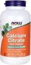 NOW Calcium Citrate, 8-Ounces (Pack of 3)