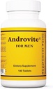 Optimox Androvite for Men - Magnesium Supplement for Men 500mg, Multimineral and Multivitamin Supplement with Vitamin C, Vitamin D3, Calcium-Free - 180 Count