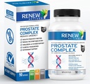 Renew Actives Prostate Complex 2 Softgels per Serving – Men's Wellness for Prostate, Thyroid, Immune & Eye Health – Antioxidant Support for Vitality & Performance – Made in Canada - 90 Softgels