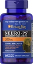 Puritans Pride Neuro-ps (phosphatidylserine), White, 60 Count (Pack of 1)