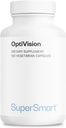 Supersmart - OptiVision (Advanced Formula) - with Bilberry Extract, Black Currant, Lutein, Zeaxanthin, Astaxanthin - Eyes Supplement | Non-GMO & Gluten Free - 120 Vegetarian Capsules